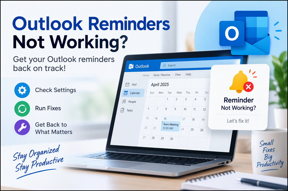 Outlook Reminders Not Working? 8 Proven Fixes to Restore Outlook Reminder Notifications